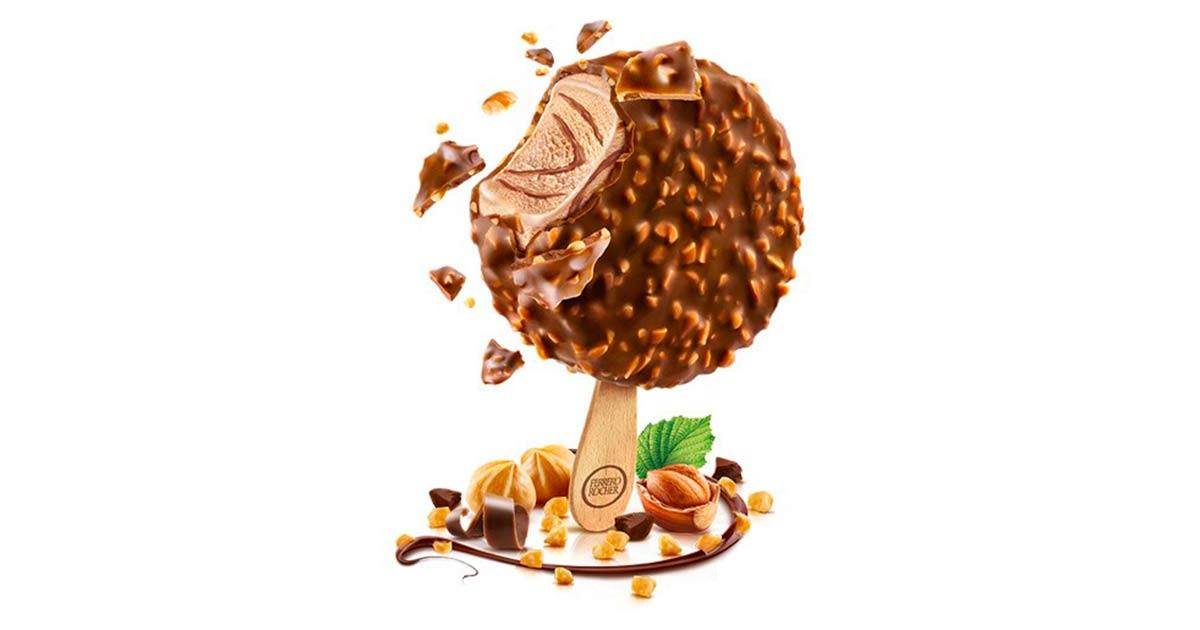 I nuovi gelati al Ferrero Rocher e i ghiaccioli conEstath