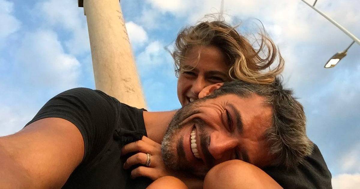 Luca Argentero le dolcissime foto su Instagram insieme alla figlia
