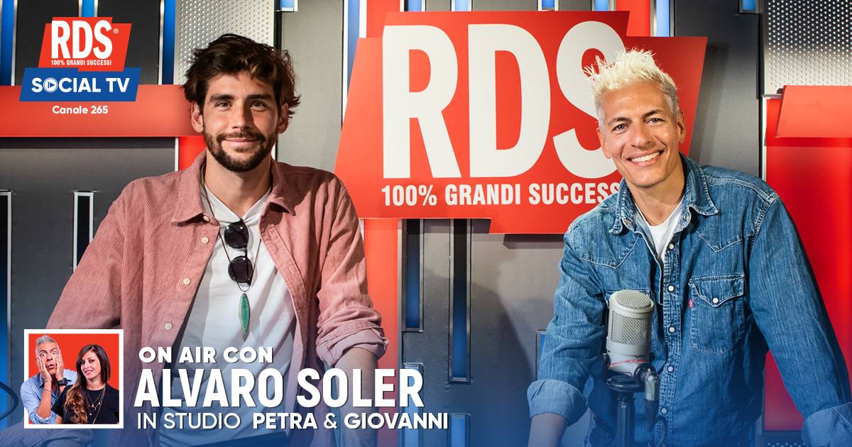 Alvaro Soler a RDS canta la prima versione di Magia con ipeggiopiupeggiodiRDS