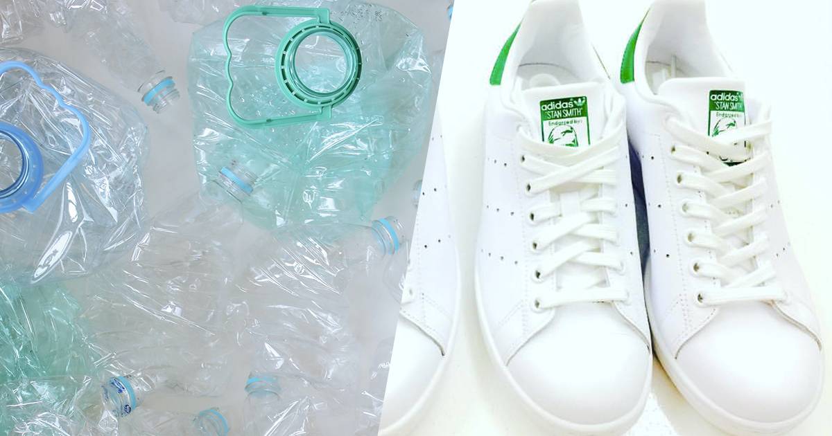 Distributori di scarpe Adidas basta riciclare qui le bottiglie di plastica