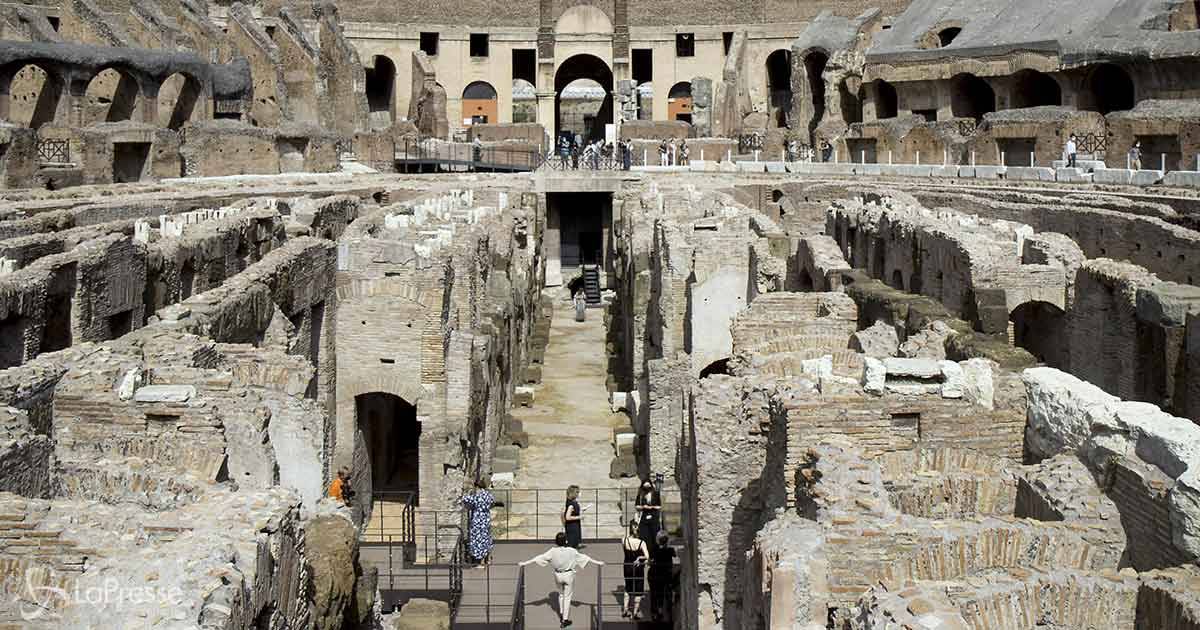 Colosseo apre al pubblico il nuovo percorso degli Ipogei ecco le foto