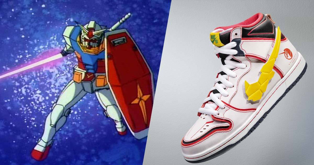 La Nike lancerà due nuovi modelli dedicati al mitico Gundam