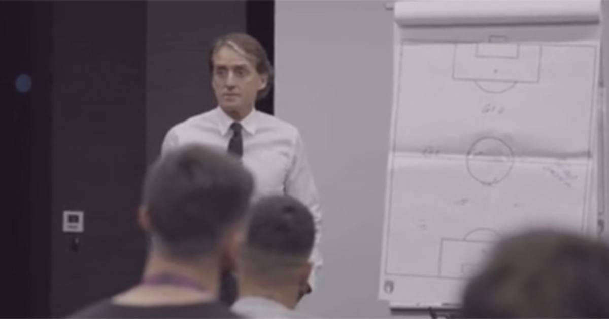 Mancini detta la formazione della finale di Euro 2020 il video