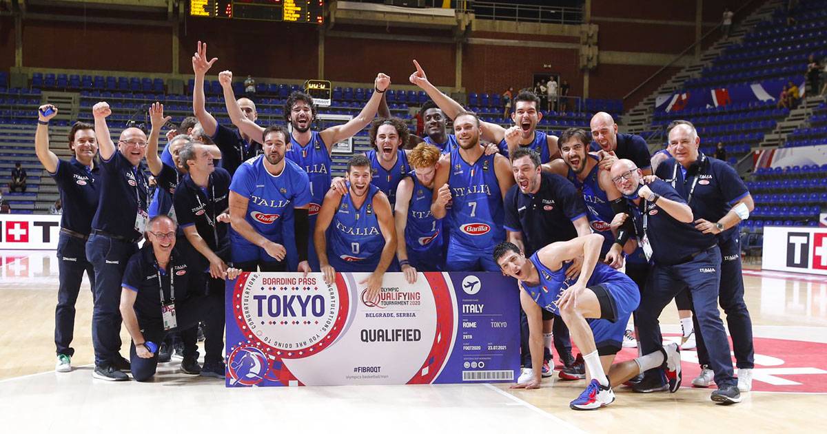 Tokyo 2020 ecco i convocati della nazionale italiana di basket