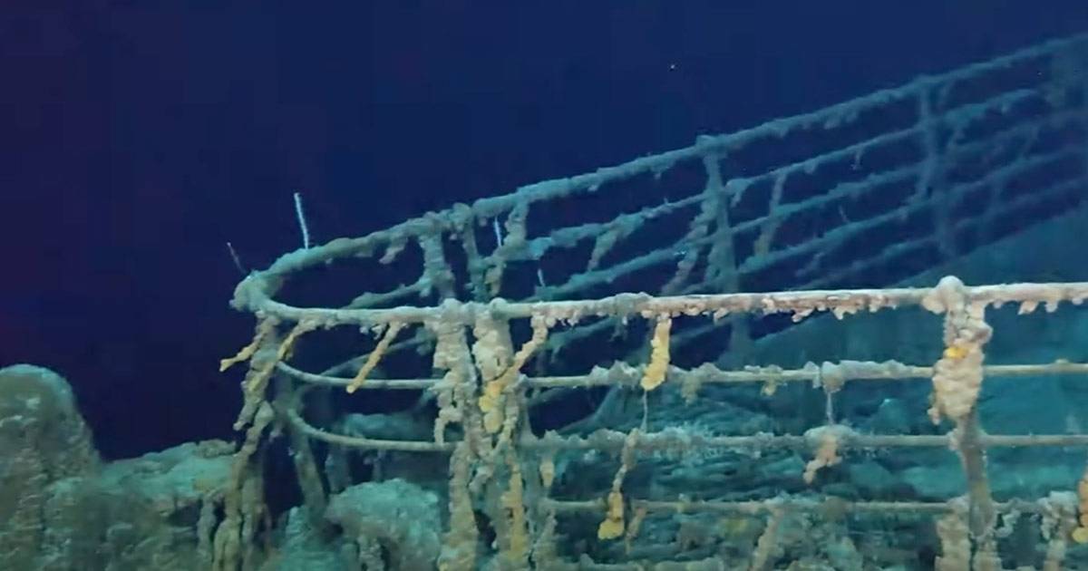 Il Titanic rischia di scomparire: le spettacolari immagini del relitto a 3800 metri di profondità