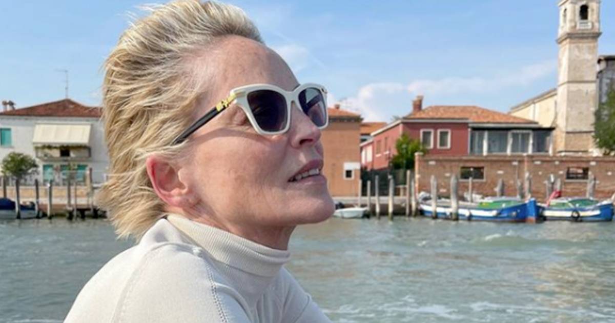 Sharon Stone condivide per i follower di Instagram la sua vacanza a Venezia