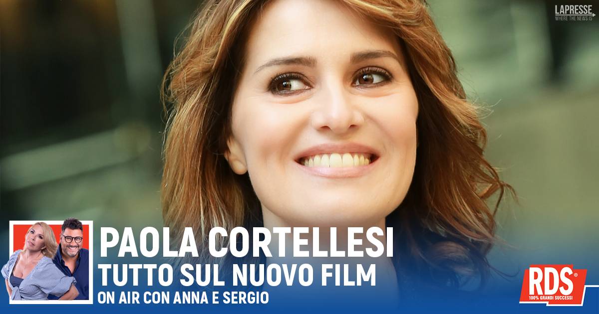 Paola Cortellesi: ospite a RDS con Anna Pettinelli e Sergio Friscia