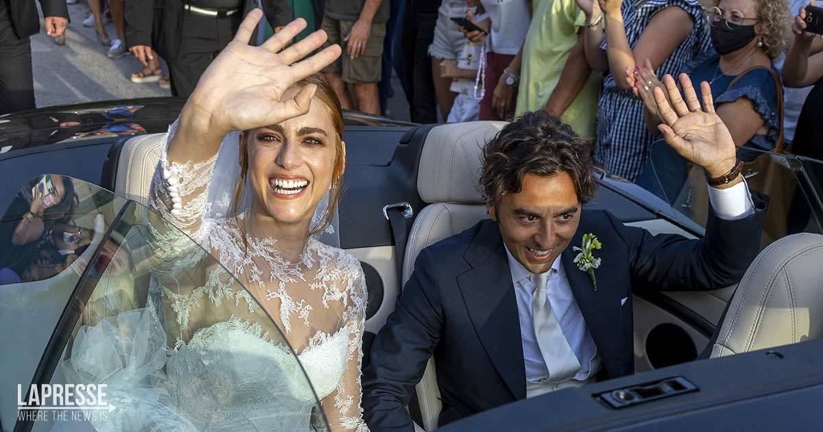Miriam Leone e Paolo Carullo si sono sposati le foto su Instagram