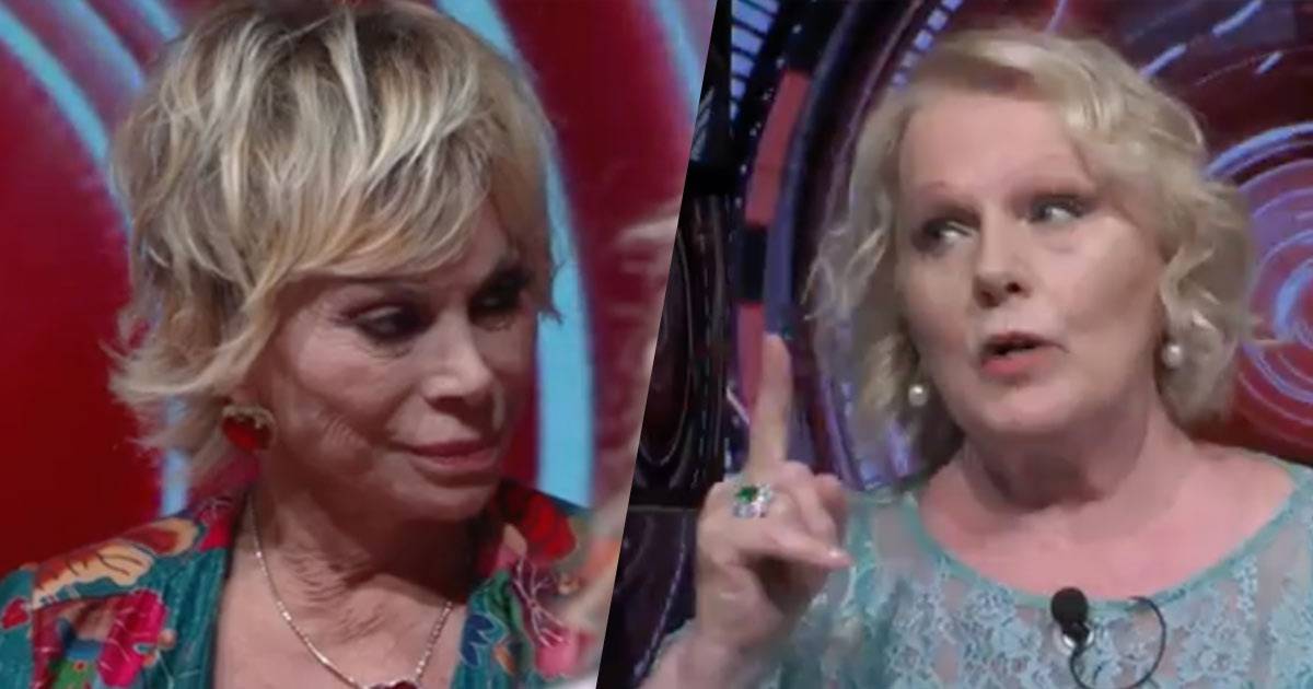 gf vip lite furiosa tra katia ricciarelli e carmen russo pettegola bugiarda maestrina