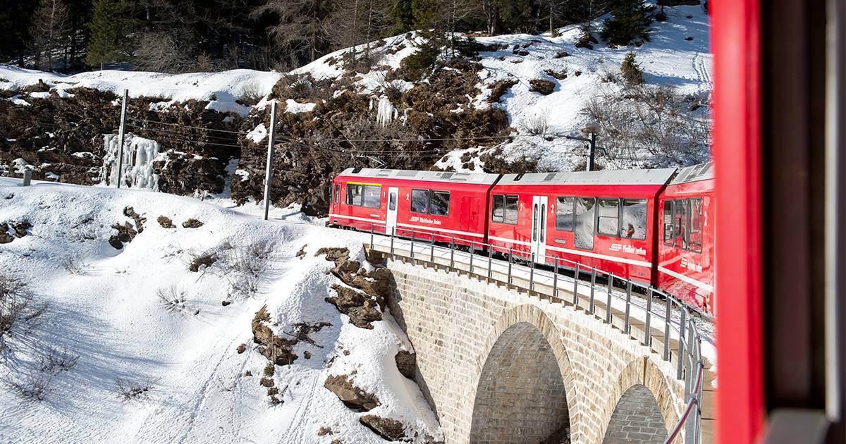 Il Trenino Rosso del Bernina e il Trenino Verde delle Alpi un viaggio tra i migliori panorami alpini