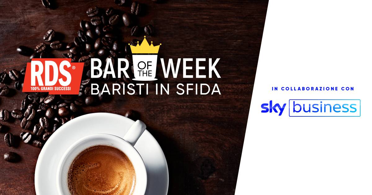 RDS Bar of the Week, parte il gioco in collaborazione con Sky