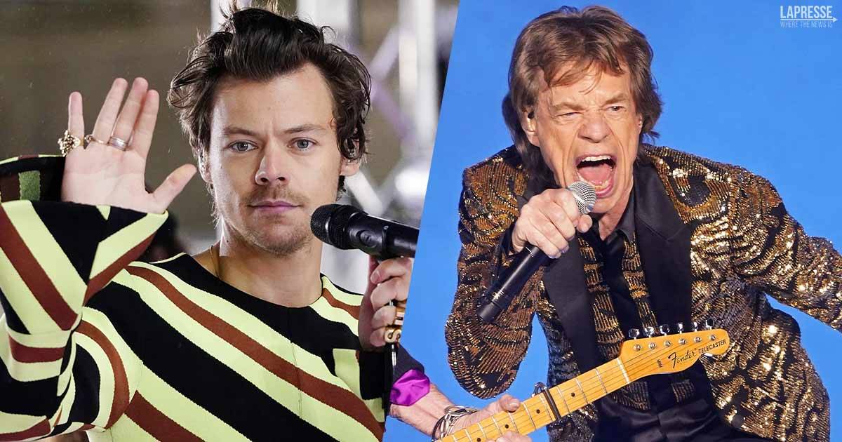 Harry Styles come Mick Jagger? Il leader degli Stones frena: “Mi piace, ma…” 