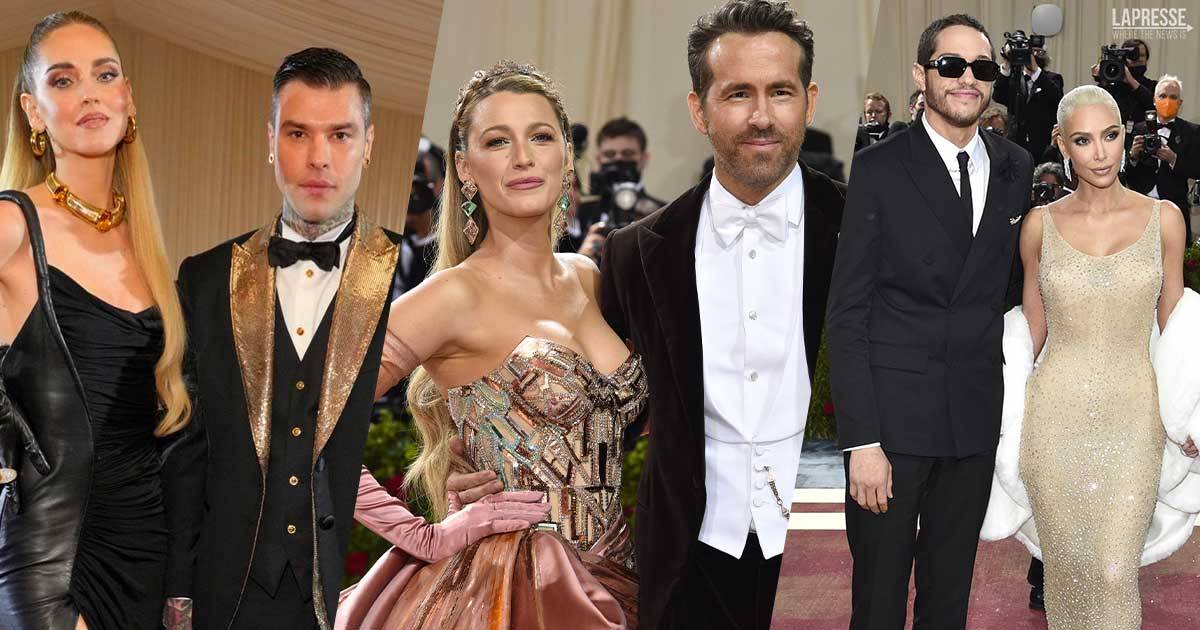 Met Gala 2022: Ferragnez, Kim Kardashian e Blake Lively, tutti i look sul red carpet