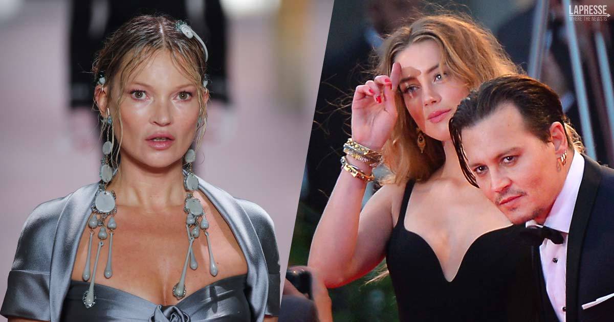 Johnny Depp VS Amber Heard: ecco cosa dirà Kate Moss al processo