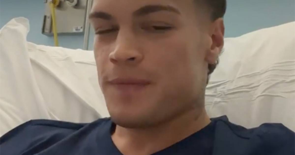 Blanco pubblica un video dall’ospedale dopo l’incidente