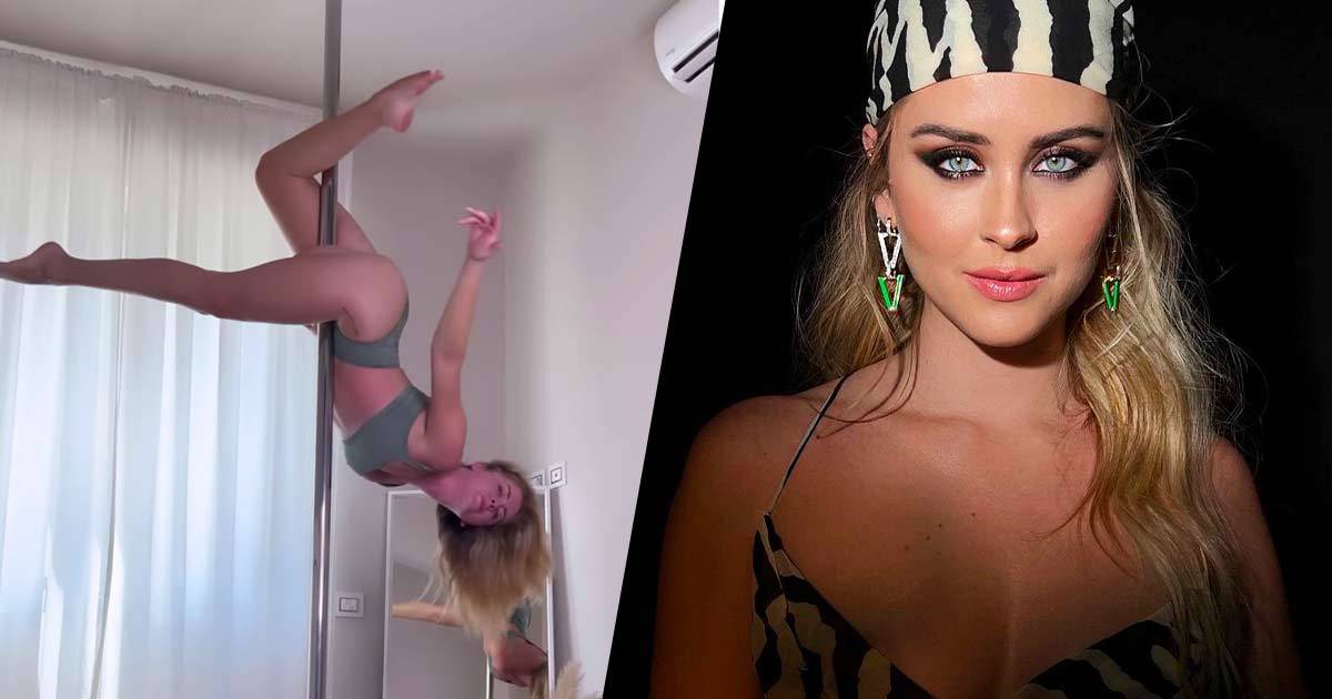 Valentina Ferragni il video di pole dance su Instagram  ipnotico