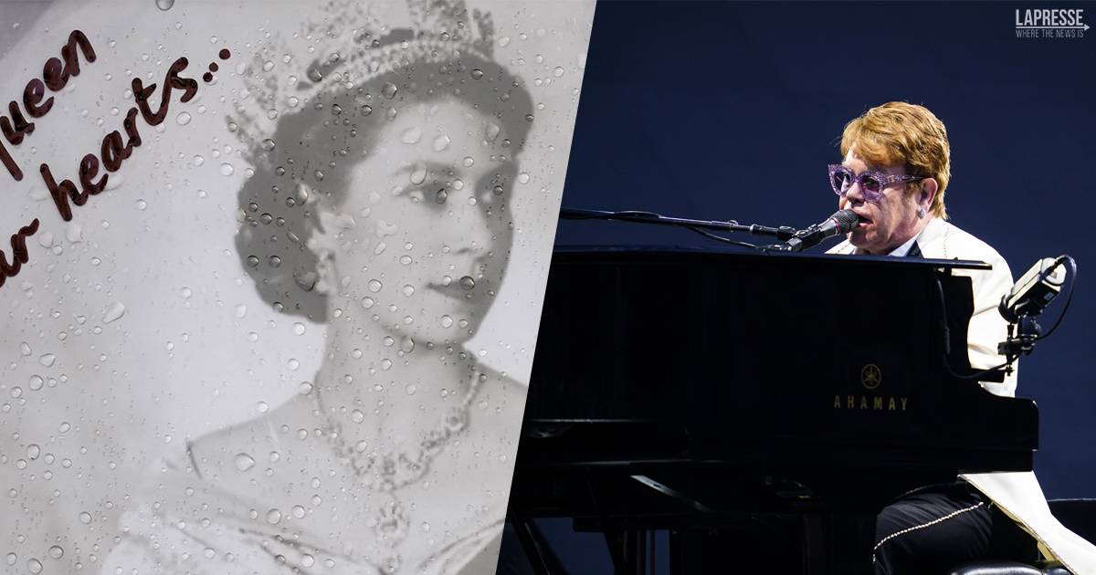 L’emozionante omaggio di Elton John per la regina Elisabetta II: il video