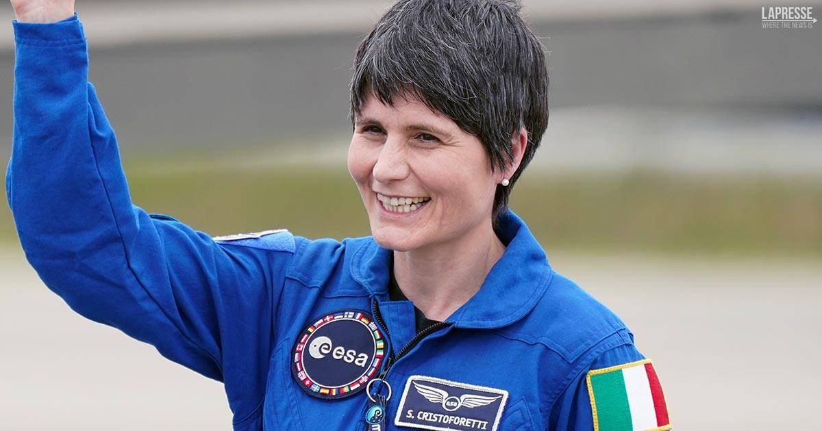 Samantha Cristoforetti sarà la prima donna europea al comando della ISS