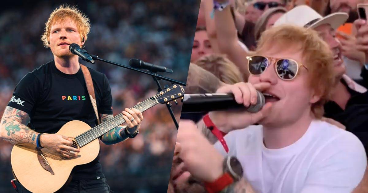 Ed Sheeran canta Britney e Backstreet Boys: video dello show a sorpresa a Ibiza