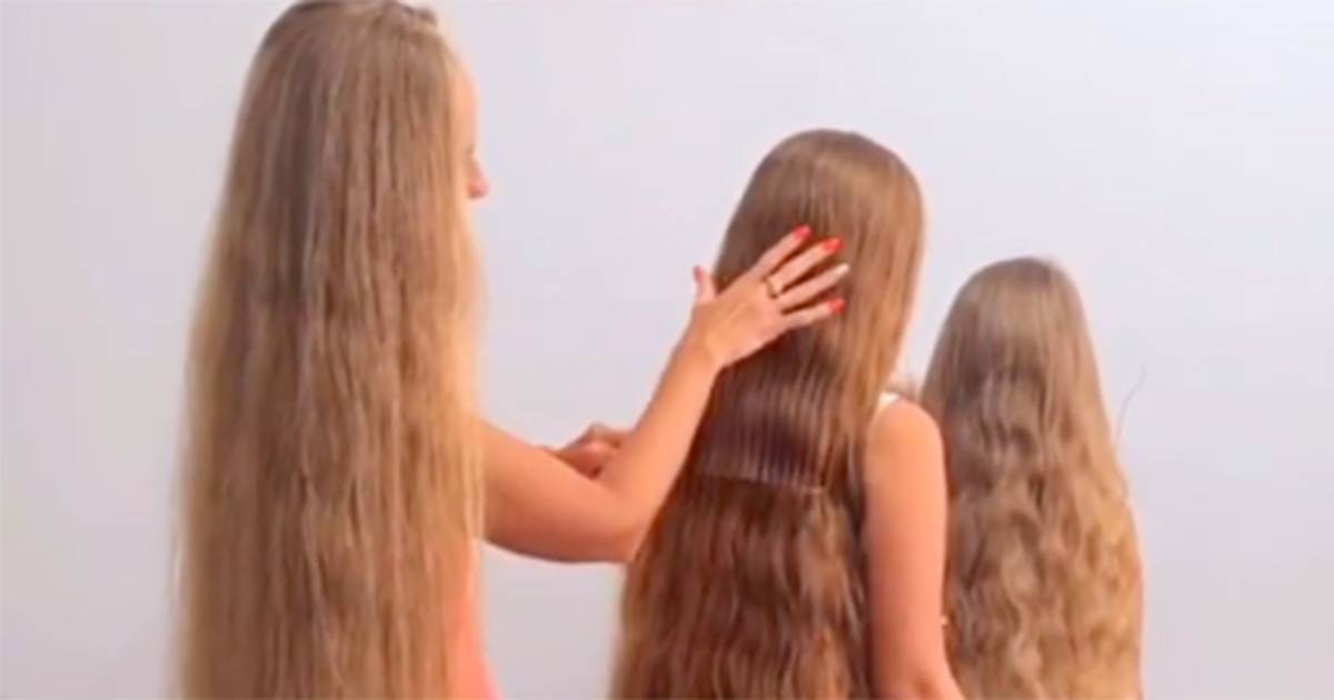 Oltre quattro metri di capelli in tre mamma e figlie sono da record