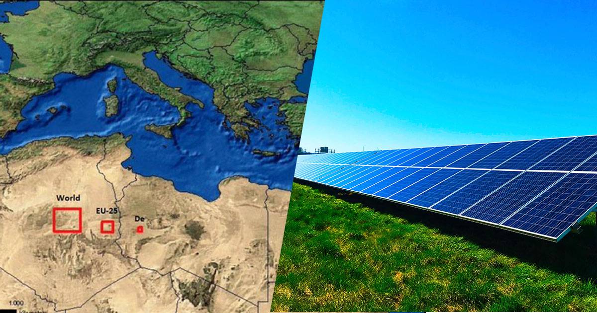 Pannelli solari nel Sahara fornirebbero energia al mondo: le tesi diventata virale su Twitter