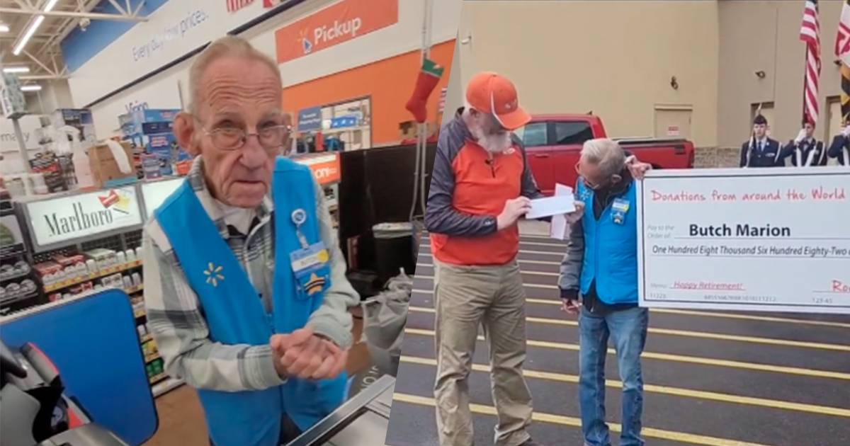 A 82 anni lavora ancora: uomo raccoglie 100.000 dollari tramite TikTok per aiutarlo ad andare in pensione