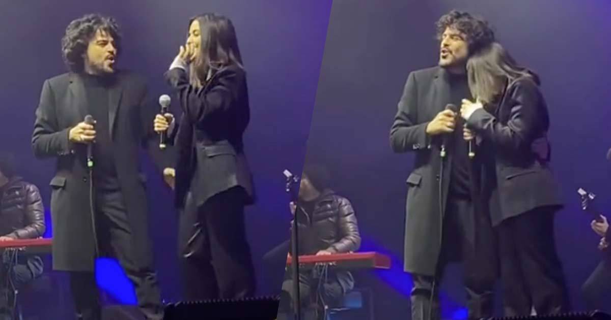 Francesco Renga e Jolanda cantano “Angelo” per la prima volta insieme, Ambra si commuove