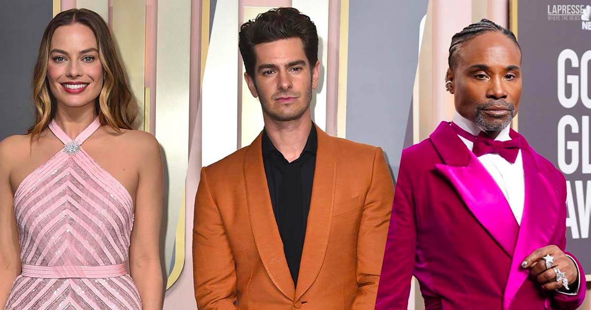 Dai pi eccentrici ai pi colorati ed eleganti tutti i look sul red carpet dei Golden Globes 2023