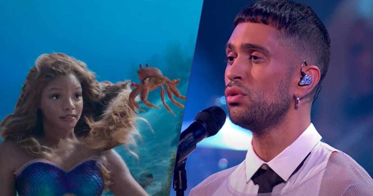 Mahmood è il granchio Sebastian nel live action "La Sirenetta": il video mentre canta “In fondo al mar”