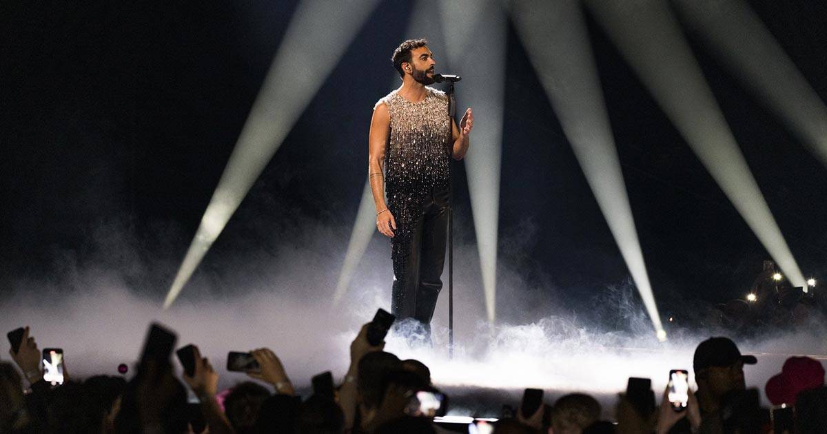 Eurovision Song Contest 2023 lesibizione di Marco Mengoni  da brividi ecco il video integrale