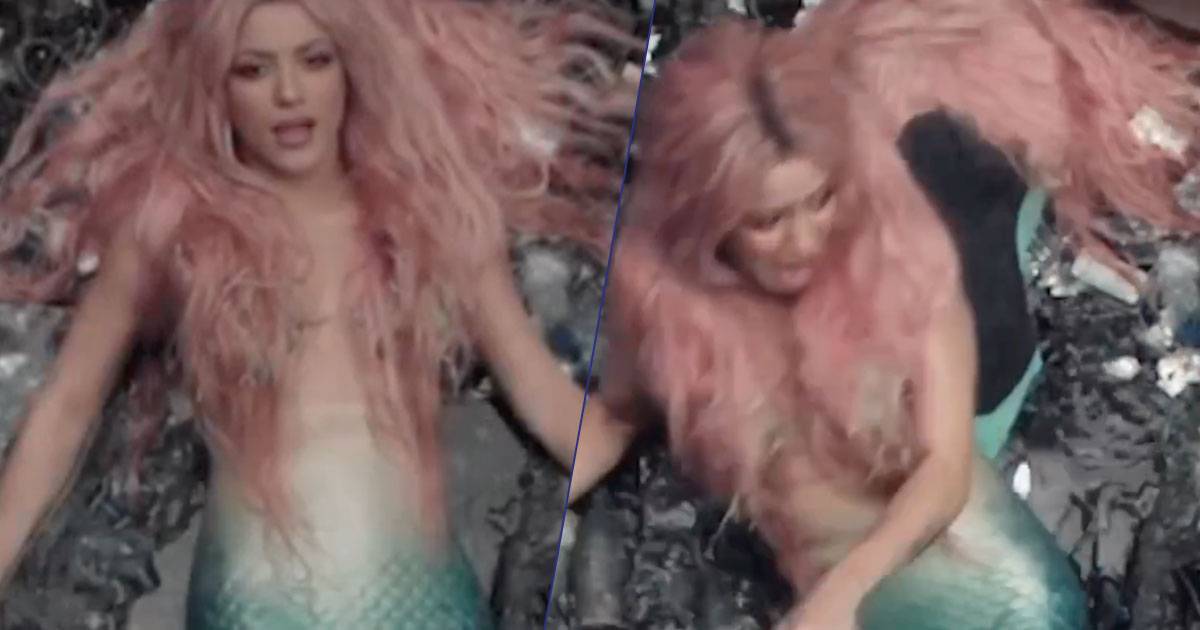 Un topo ha cercato di mordere Shakira durante le riprese del suo videoclip ecco come ha reagito