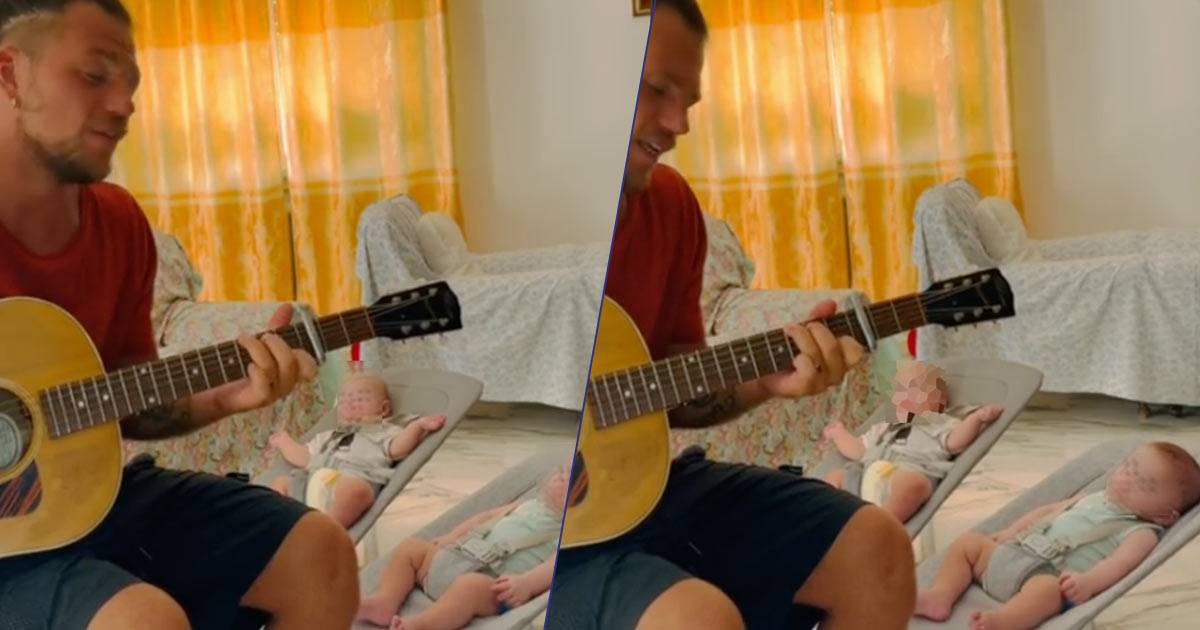 Enrico Nigiotti che suona per i suoi due figli  il video pi dolce che vedrete oggi