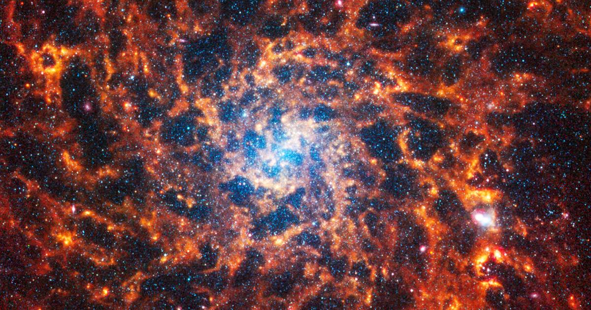 Le spettacolari immagini di 19 galassie a spirale scoperte dal telescopio James Webb