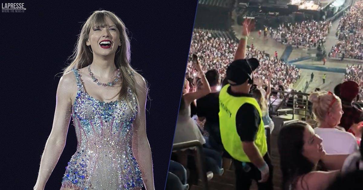 Taylor Swift anche laddetto alla sicurezza  uno swiftie il video del ballo fa il giro del web