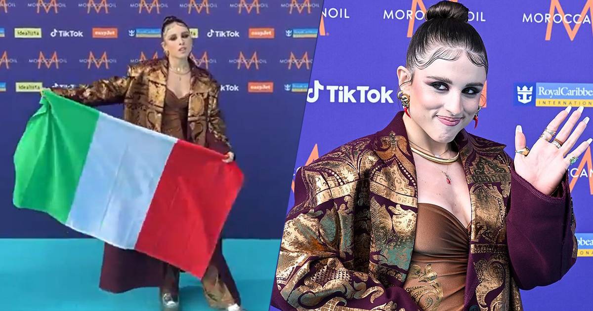 Eurovision 2024: tutto il pubblico esulta per il Turquoise carpet di Angelina Mango